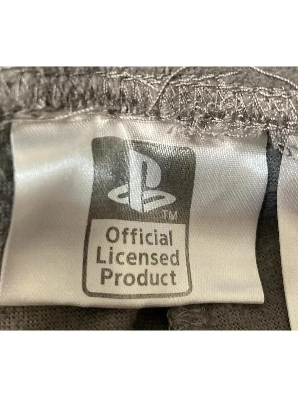 Men’s PlayStation Gray Soft Tough Pullon Polyester Lounge Pants Sz L